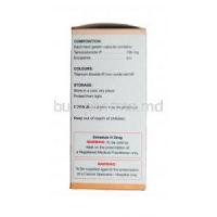 TemoRel 100, Generic Temodar, Temozolomide 100mg Box Information