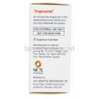 Tropicamet, Generic Mydriacyl, Tropicamide 1% Eye Drops 5ml Box Manufacturer