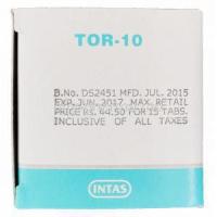 TOR-10, Generic Demadex, Torsemide 10mg Box Batch