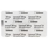 Lansazol, Generic  Prevacid, Lansoprazole  30mg blister pack information