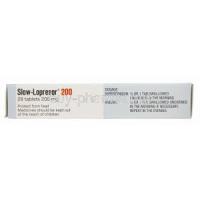 Slow Lopresor, Metoprolol Tartrate 200mg storage condition