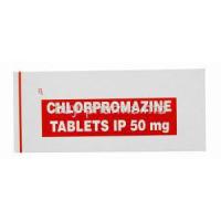 Generic Largactil, Chlorpromazine 50mg packaging