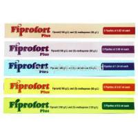Fiprofort Plus, Fipronil, S-Methoprene, box top presentation