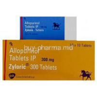 Zyloric, Generic  Zyloprim, Allopurinol 100 mg and 300 mg