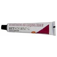 Betnovate- C, Betamethasone Valerate/ Clioquinol Cream tube
