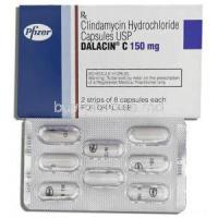 Dalacin C, Generic Cleocin,   Clindamycin 150 Mg Capsule (Pharmacia India Ltd)