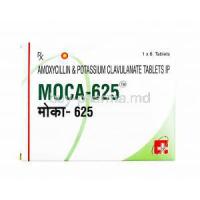 Moca, Amoxicillin and Clavulanic Acid 625mg