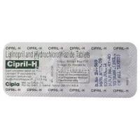 Cipril-H, Generic Zestoretic, Lisinopril/ Hydrochlorothiazide 5 mg/12.5 mg Packaging information