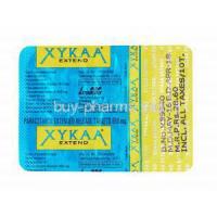 Xykaa Extend, Paracetamol 600mg tablets back
