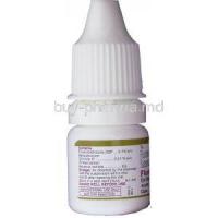Flomex, Fluorometholone 0.25% w/v 5 ml Ophthalmic Suspension Eye Drops bottle composition