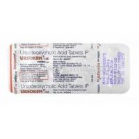 Ursokem, Ursodeoxycholic Acid 150mg tablets back