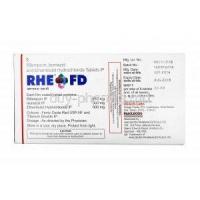 Rhe-FD, Rifampicin, Isoniazid and Ethambutol manufacturer