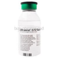 Ultravist, Iopromide, 370mg, 100 ml, bottle front presentation