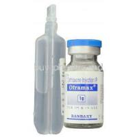 Oframax, Generic  Rocephin,  Ceftriaxone 1 Gm/ 10 Ml Vial