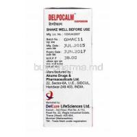 Delpocalm Suspension, Dicyclomine and Simethicone manufacturer