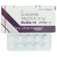 Oliza, Generic Zyprexa,  Olanzapine 10 Mg