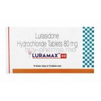 Luramax, Lurasidone 80mg box