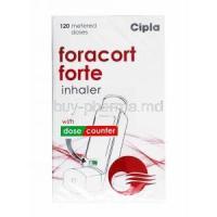 Foracort Forte Inhaler, Formoterol and Budesonide box