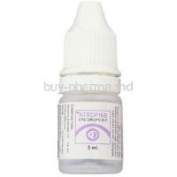 Generic Atropisol,  Atropine Eye Drop Bottle