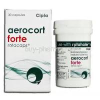 Aerocort Forte,  Beclomethasone Dipropionate / Salbutamol 100 Mcg/ 200 Mcg  Rotacaps (Cipla)