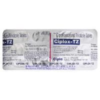 Ciplox-TZ, Generic  Dycip TZ,  Ciprofloxacin / tinidazole 500 /  600 Mg Pills (Cipla)