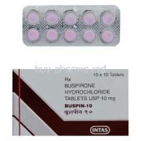 Generic Buspar, Buspirone 10 mg Tablet