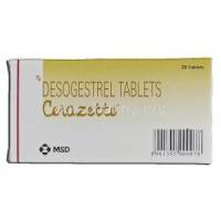 Cerazette, Desogestrel, 0.075mg, Box