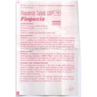 Finpecia, Generic Propecia, Finasteride 1mg (Cipla) Information Sheet 1