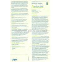 Assurans, Generic Revatio, Sildenafil Information Sheet 1