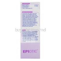 Epiotic Ear Cleanser for Dogs and Cats directions for use