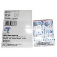Cytopic - 25, Cyclosporine capsules 25mg, box and blister pack