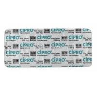 Cipro, Ciprofloxacin 250mg tablet back