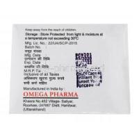 Doxycycline 100mg capsule (Omega Pharma) manufacturer
