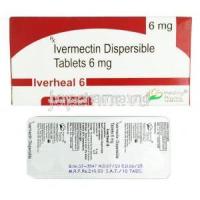 Iverheal, Ivermectin 6 mg box and tab