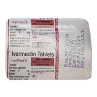 Iverfast, Ivermectin 6mg tablet back
