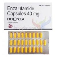 Bdenza , Enzalutamide 40mg box and tablet