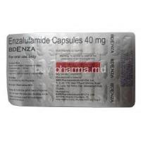 Bdenza , Enzalutamide 40mg capsules back