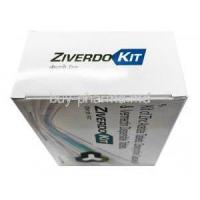 Ziverdo Kit, Zinc Acetate, Doxycycline and Ivermectin box side 2