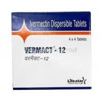 Vermact, Ivermectin 12mg box