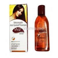 Ketofly shampoo, Ketoconazole 2% bottle and box front view
