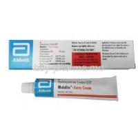 Melalite Forte Cream, Hydroquinone 4%, 30g, tube, box information