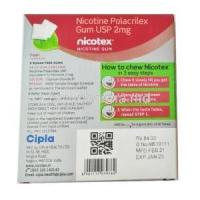 Nicotex Gum, Nicotine 2mg Paan Flavour composition