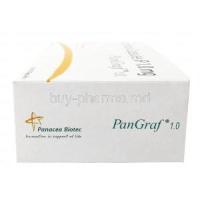 Pangraf, Tacrolimus 1mg, 60caps, Panacea Biotec Pharma, Box side view-2