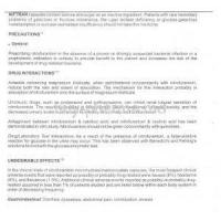 Niftran, Generic Macrobid, Nitrofurantoin 100mg Information Sheet 4