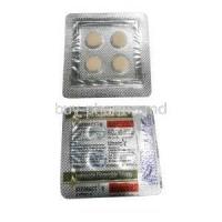 Vermact, Ivermectin 6mg, Dispersible Tablet, Mankind Pharma, Blisterpack front view, back view