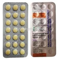 Yamini, Drospirenone 3 mg/ Ethinyl Estradiol 0.03mg, 21tablets, Lupin,  Blisterpack front and back view