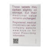 New Celin, Vitamin C 500mg, Koye Pharmaceutical, Box information, Caution