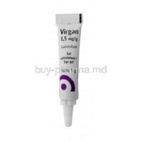 Virgan Ophthalmic Gel, Ganciclovir 0.15%, Eye Drops (Gel) 5g,Thea Pharmaceuticals Ltd,Tube