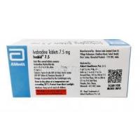 Ivabid, Ivabradine 7.5 mg, Abbott Healthcare, Box information, Manufacturer