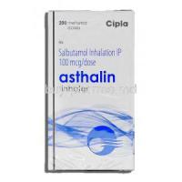 Asthalin,  Salbutamol 100 Mcg 200 Md Pressurised Inhalation Inhaler (Cipla)